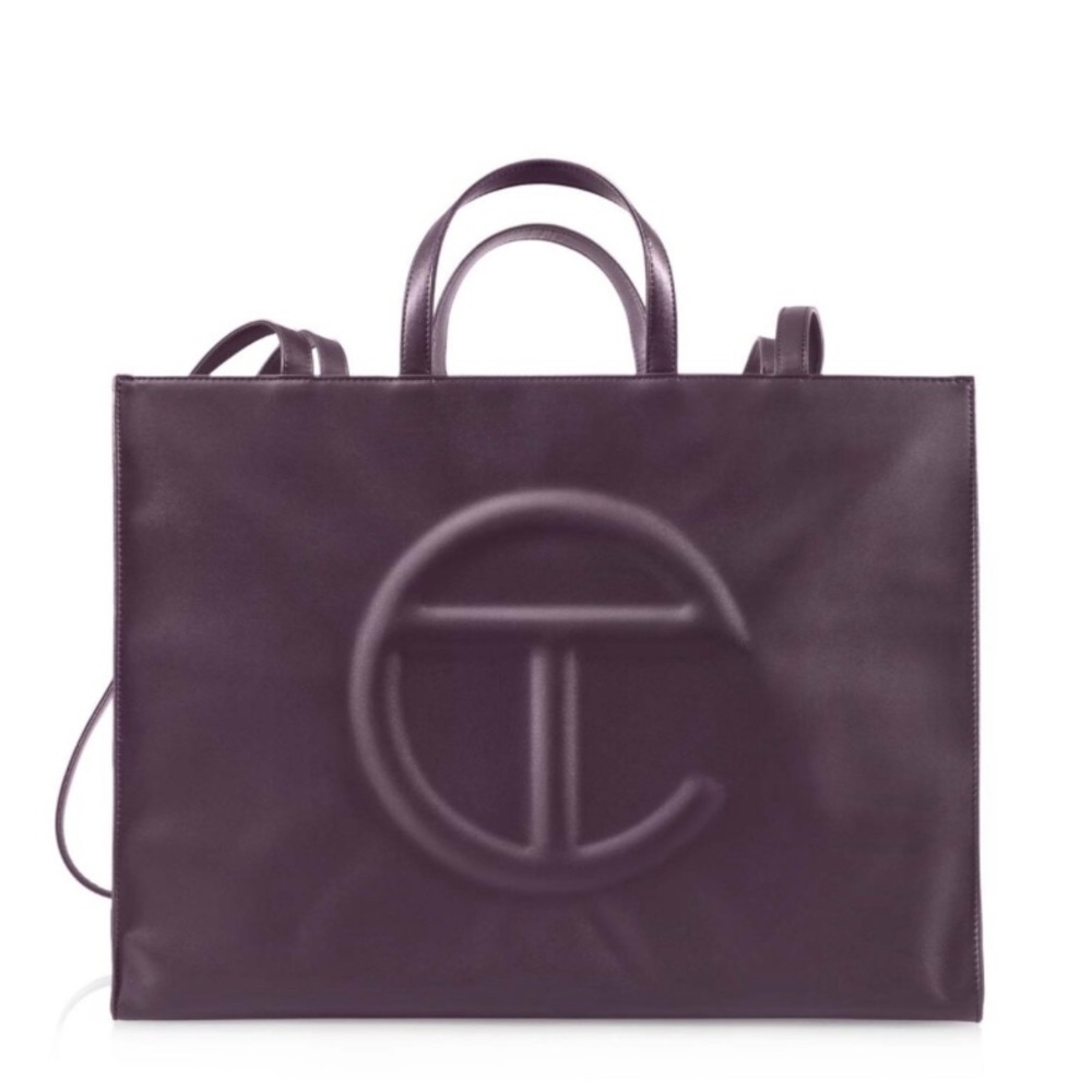 NWT Telfar Eggplant Large Shopping Bag